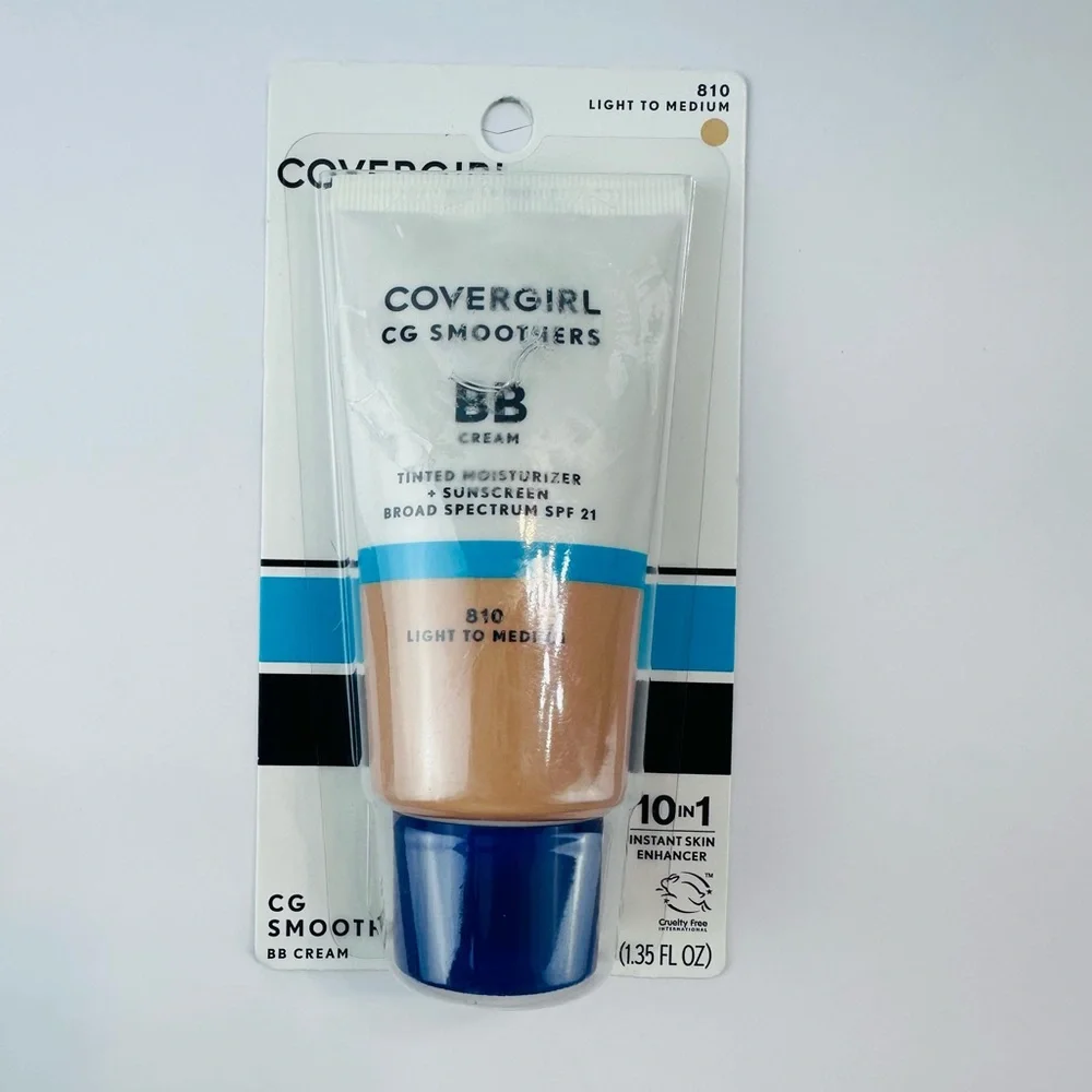 | 2-Pack |Covergirl CG Smoothers BB Cream – 810 Light to Medium – SPF 21